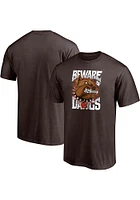 Cleveland Browns Brown 1st Down Short Sleeve T Shirt