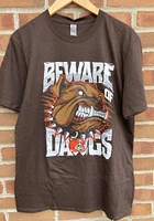 Cleveland Browns Brown 1st Down Short Sleeve T Shirt