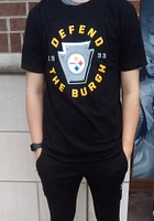 Pittsburgh Steelers Black 1st Down Short Sleeve T Shirt