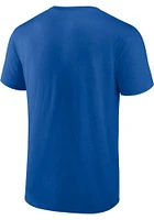 Philadelphia 76ers Blue Tip Off Short Sleeve T Shirt