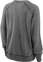 Texas A&M Aggies Womens Grey True Classic Washed Crew Sweatshirt