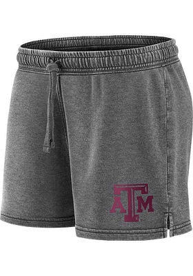 Texas A&M Aggies Womens Grey True Classic Washed Shorts