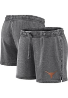 Texas Longhorns Womens Grey True Classic Washed Shorts