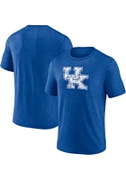 Kentucky Wildcats Blue Primary Triblend Short Sleeve Fashion T Shirt