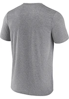 Oklahoma Sooners Charcoal Iconic Long Strides Short Sleeve T Shirt