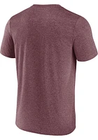 Texas A&M Aggies Maroon Iconic Long Strides Short Sleeve T Shirt