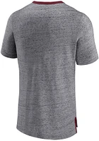 Texas A&M Aggies Charcoal Iconic Speckled Ringer Short Sleeve Fashion T Shirt