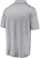 Texas A&M Aggies Mens Grey Striated Short Sleeve Polo