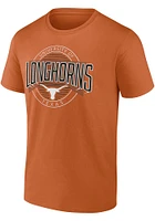 Texas Longhorns Burnt Orange Iconic Last Leg Short Sleeve T Shirt