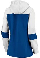 Indianapolis Colts Womens Blue Iconic Fleece Hooded Sweatshirt
