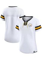 Pittsburgh Steelers Womens Sunday Best Fashion Football Jersey - White