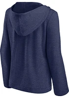 Dallas Cowboys Womens Navy Blue First Team Hooded Sweatshirt