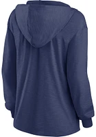 Dallas Cowboys Womens Navy Blue The Goods Hooded Sweatshirt