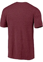 Texas A&M Aggies Maroon Favorite Spot Triblend Short Sleeve Fashion T Shirt