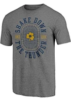 Notre Dame Fighting Irish Charcoal Handbook Triblend Short Sleeve Fashion T Shirt