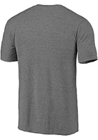 Texas A&M Aggies Charcoal Vault Helmet Arch Triblend Short Sleeve Fashion T Shirt
