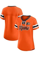 Philadelphia Flyers Womens Iconic Fashion Hockey Jersey - Orange