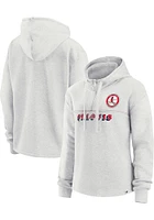 St Louis Cardinals Womens Oatmeal Classic Hooded Sweatshirt