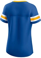 St Louis Blues Womens Iconic Fashion Hockey Jersey - Blue