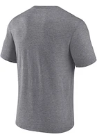 Notre Dame Fighting Irish Grey Arch Short Sleeve Fashion T Shirt