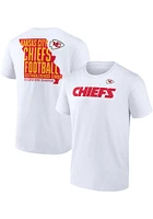 Kansas City Chiefs White HOMETOWN HOT SHOT Short Sleeve T Shirt