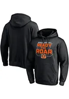 Cincinnati Bengals Mens Black SWEEP Long Sleeve Hoodie