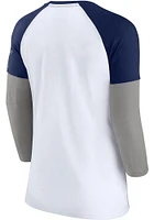 Dallas Cowboys Womens White Durable LS Tee