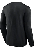 Nike Chicago White Sox Black ICONIC COTTON CLEAR SIGN LS Graphic Long Sleeve T Shirt