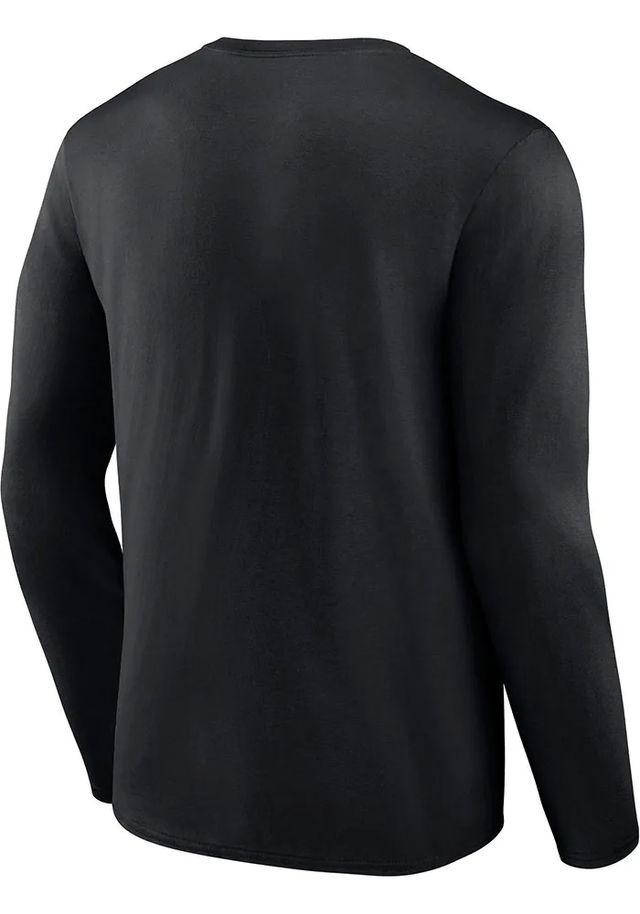Nike Cincinnati Reds Black ICONIC COTTON CLEAR SIGN LS Design Long Sleeve T Shirt