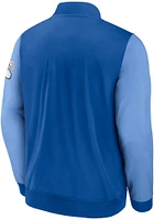 Nike Kansas City Royals Mens Blue ICONIC WOVEN BOMBER Style Track Jacket