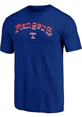 Texas Rangers Blue COOP SERIES SWEEP Short Sleeve Fashion T Shirt