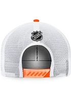 Philadelphia Flyers 2022 Authentic Pro Draft Trucker Adjustable Hat - Black