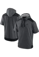 Nike Cincinnati Reds Charcoal DRY FLUX Short Sleeve Hoods