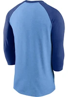 Nike Kansas City Royals Light Blue MODERN ARCH RAGLAN Long Sleeve Fashion T Shirt