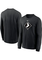 Nike Chicago White Sox Black CORE LS T-SHIRT Long Sleeve T Shirt