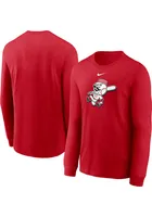 Nike Cincinnati Reds Red CORE LS T-SHIRT Long Sleeve T Shirt