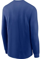 Nike Kansas City Royals Blue CORE LS T-SHIRT Long Sleeve T Shirt