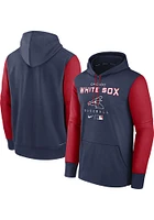 Nike Chicago White Sox Mens Navy Blue THERMA HOODIE Hood