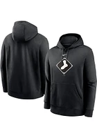 Nike Chicago White Sox Mens Black CLUB FLEECE Long Sleeve Hoodie