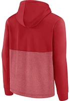 St Louis Cardinals Mens Red Poly Fleece POH Hood