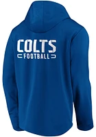 Indianapolis Colts Mens Blue Defender Mission Long Sleeve Zip