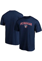 FC Dallas Navy Blue ARCH MASCOT Short Sleeve T Shirt