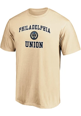 Philadelphia Union Natural HEART AND SOUL Short Sleeve T Shirt
