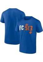 FC Cincinnati Blue TEAM CHANT Short Sleeve T Shirt