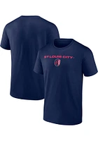St Louis City SC Navy Blue ULTIMATE HIGHLIGHT Short Sleeve T Shirt