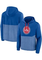 Detroit Pistons Mens Blue Promo Poly/Chiller Hood