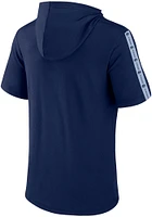 Sporting Kansas City Navy Blue Biblend Short Sleeve Hoods