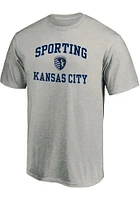 Sporting Kansas City Grey HEART AND SOUL Short Sleeve T Shirt