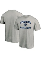 Sporting Kansas City Grey HEART AND SOUL Short Sleeve T Shirt