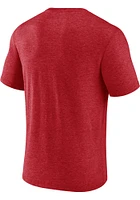 Chicago Bulls Red True Classics Power Phase Short Sleeve Fashion T Shirt